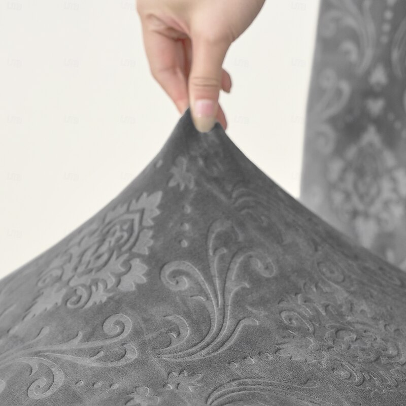 Velvet Dining Chair Cover Slipcover Elastic And Soft Chair Protector For Home Decor3