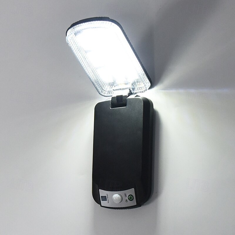 Solar Sconce Lights Outdoor Motion Outdoor Wall Light Waterproof Solar Powered Lighting 3 Modes for Garden Street Deck Yard Garage Patio 5pcs 3pcs 1PC