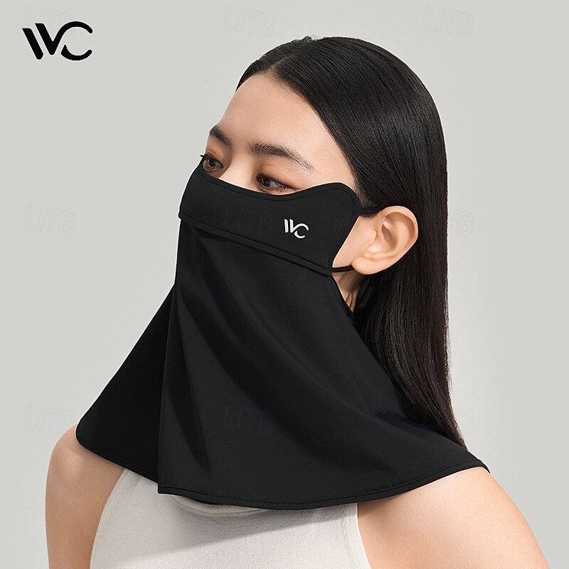 Sunscreen Mask Female Summer Eye Protection Anti-ultraviolet Mask Cycling Sunshade Neck Protection Integrated Facekini Face Mask2