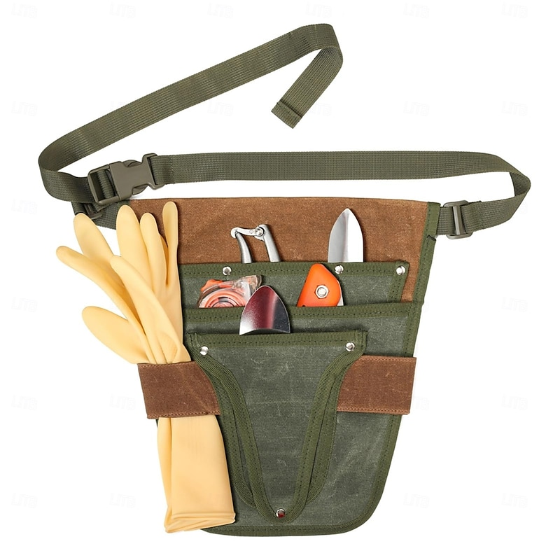 Garden Trimming Portable Tool Bag, Multi Pocket Waist Bag, ElectricianTool Kit, Outdoor Hardware Storage Bag2