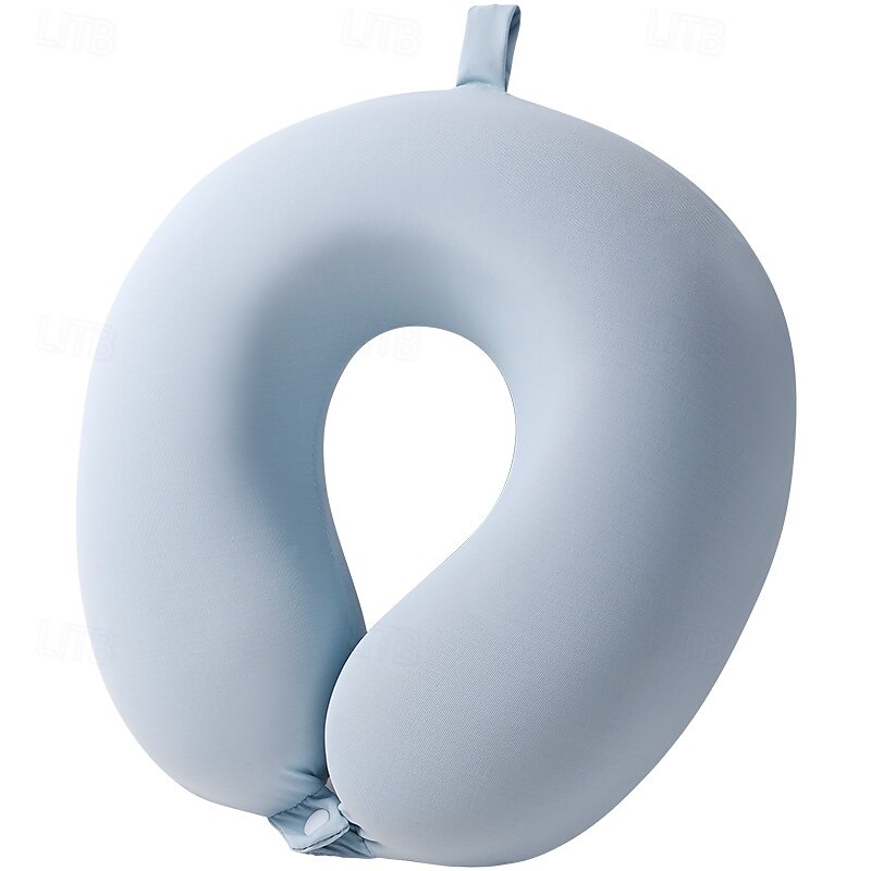 Neck Pillow for Traveling, U Shape with Bag Travel Neck Pillow for Airplane Travel Pillow for Flight Headrest Sleep, Portable Plane Accessories