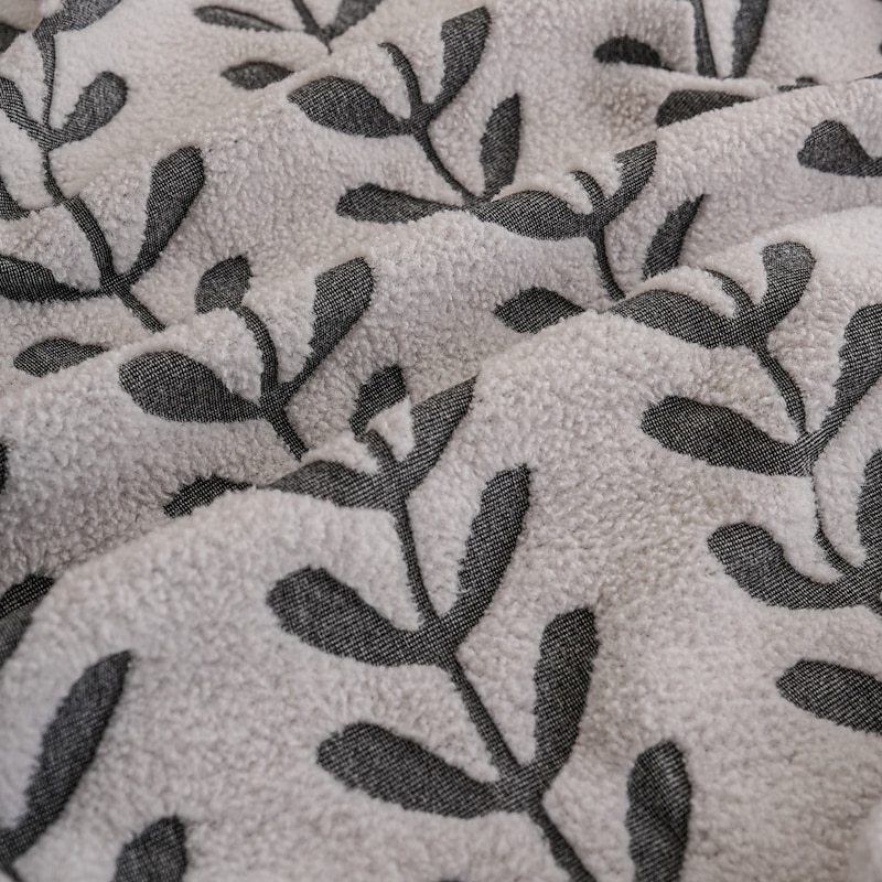 1 Pc Stretch Sofa Cushion Cover Universal Jacquard Soft Polar Fleece Sofa Seat Cover-Easy to Clean & Durable3