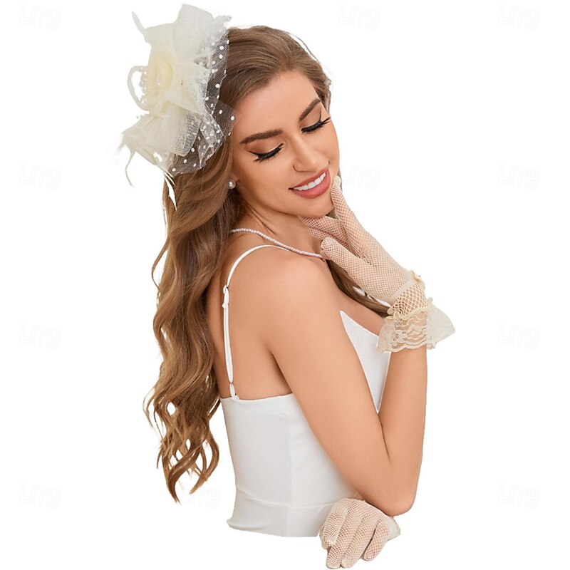 1920s The Great Gatsby Flapper Headband The Great Gatsby Floral Retro Sparkling Glitter Crystal / Rhinestone Fancy Dress Women's Carnival Valentine's Day Masquerade Party Evening Wear Masquerade