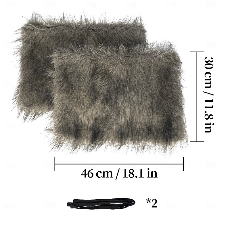 Retro Vintage Medieval Leg Garter Leg Brace Viking Fancy Dress Men's Unisex Viking Masquerade Performance Party LARP Adults' Legguards2