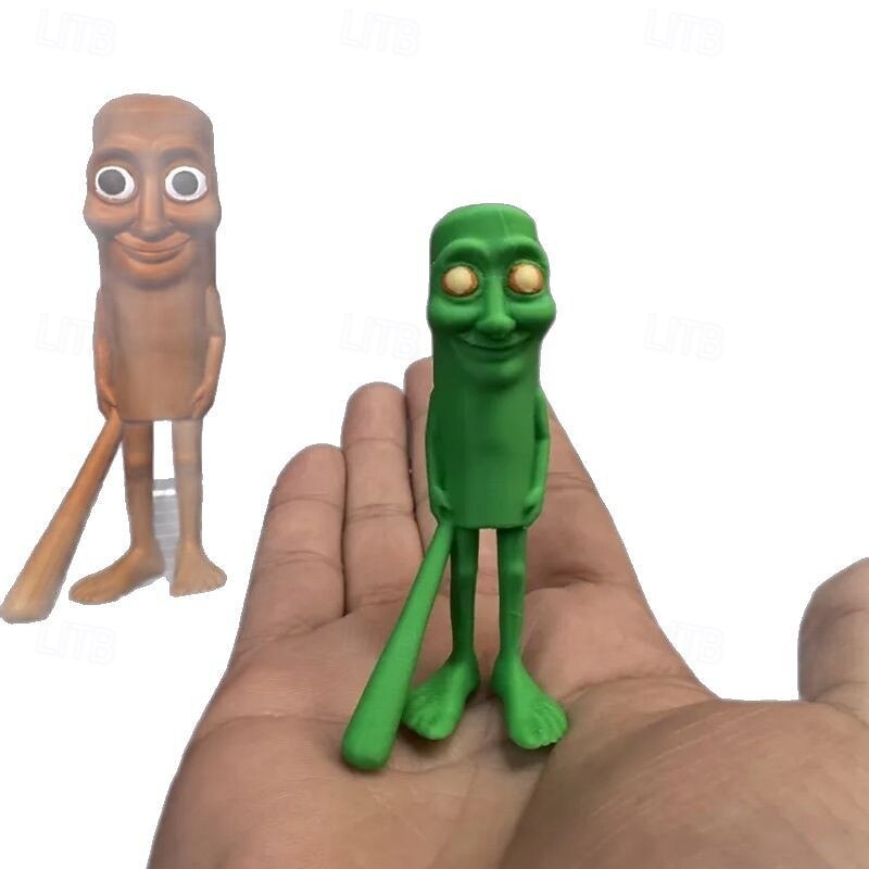 Tung Tung Sahur 3D Print Figure,5.11x2.75" - Tralalero Tralala,Tung Tung Sahur Desk Accessorise,Collectable Toys,Decorative Figurine Details for Fans Room Decor2