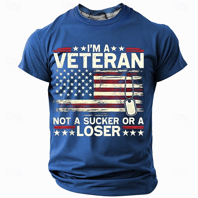 Patriotic T Shirts For Men American US Flag Stars and Stripes T Shirt Vest Top Sleeveless T shirt 3D Print Crew Neck Round Neck Shirt Vacation Casual Hawaiian Holiday White 1 White Summer Spring