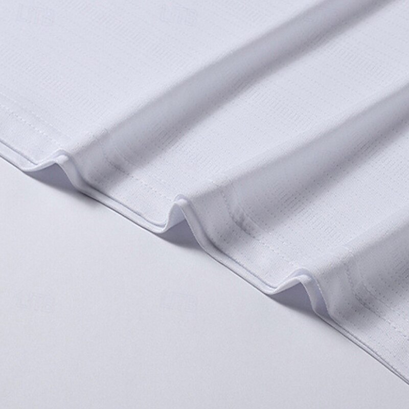 Men's T Shirt Tee Short Sleeve Shirt Tee Top Short Sleeve Crew Neck Summer Plain Fashion Designer Basic Quick Dry Vacation Street Going out Black White Blue Top Tee for Men3