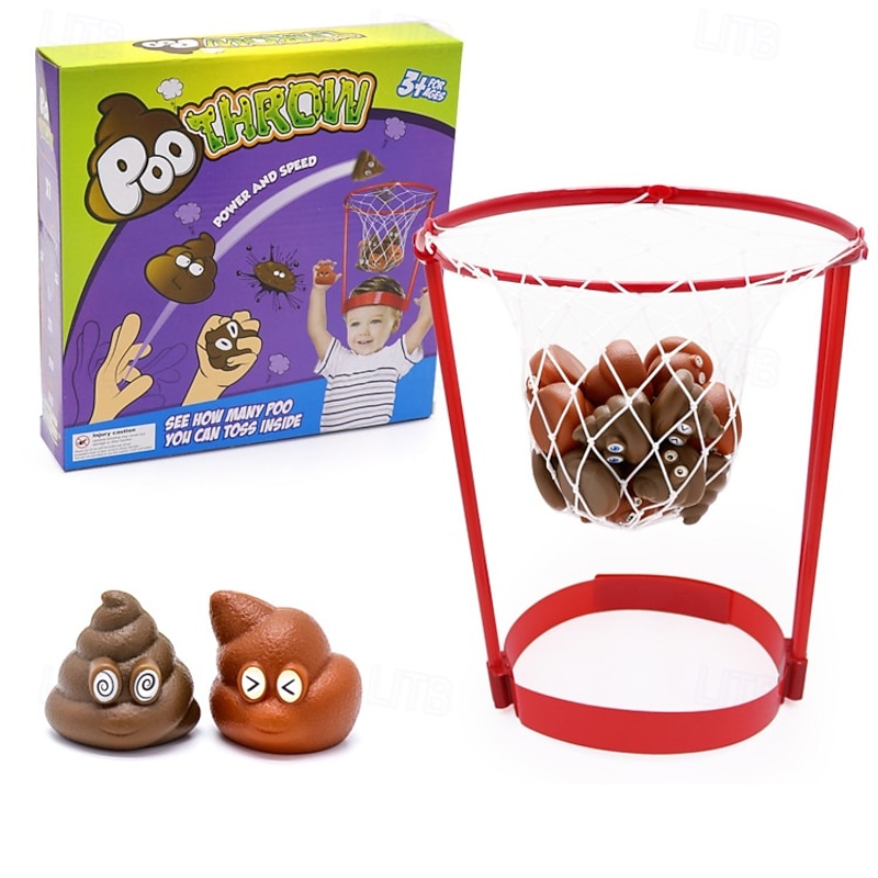 1pcs Head Hoop Basketball Party Game for Kids and Adults Carnival Game Adjustable Basket Net Headband with 20 Balls for Carnival Party Birthday Party Family Indoor Outdoor Game