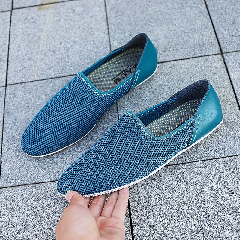 Men's Mesh Slip-On Loafers – Ultra-Light Casual Shoes for Beach, Driving and Summer Leisure3