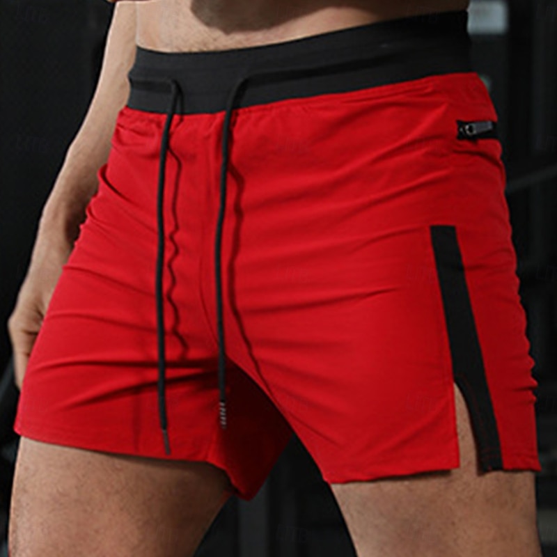 Men's Board Shorts Shorts Summer Shorts Beach Shorts Drawstring with Mesh lining Elastic Waist Solid Color Quick Dry Short Casual Daily Holiday Vacation Hawaiian Black Army Green Micro-elastic2