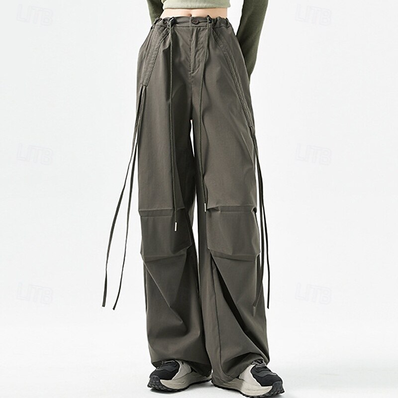 Women's Hiking Pants Trousers Work Pants Tactical Pants Outdoor Regular Fit Quick Dry Pants / Trousers Elastic Waist Dark Grey Black Hunting Climbing Camping / Hiking / Caving S M L XL3