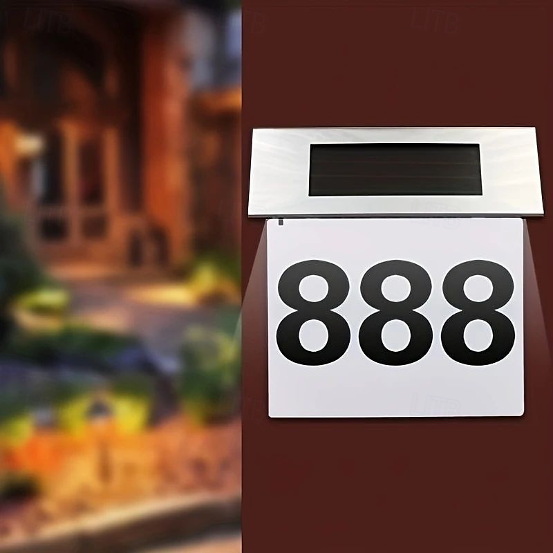 1PC Solar 4LED Address Lights Wall Lights Suitable for Home Garden Street Courtyard and House A Warm Gift for Friends3