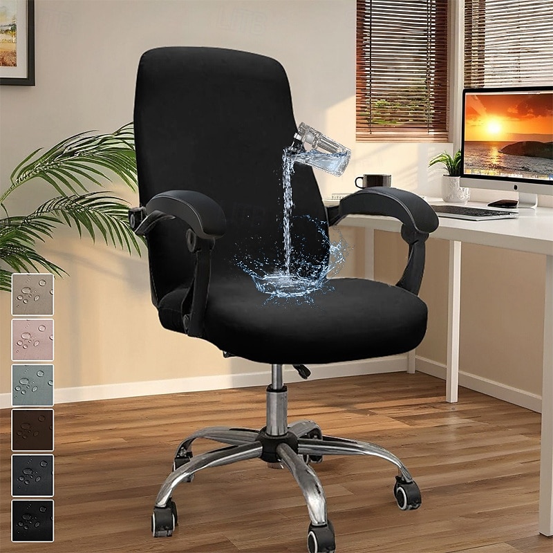 Waterproof Office Chair Furniture Protector, Durable and Spill-Resistant Cover, Perfect for Home or Office Use to Keep Chairs Clean and Protected