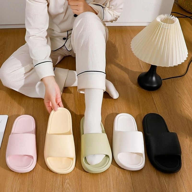 Slippers Cloud Slides for Women and Men Shower Slippers Bathroom Sandals Extremely Comfy Cushioned Thick Sole4
