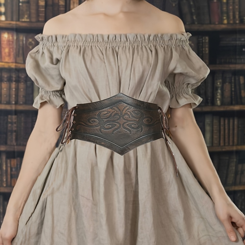 Retro Vintage Medieval 17th Century Waist Belt Knight Ritter Viking Fancy Dress Women's Viking Masquerade Performance Stage Party & Evening Adults' Waist Belt All Seasons2