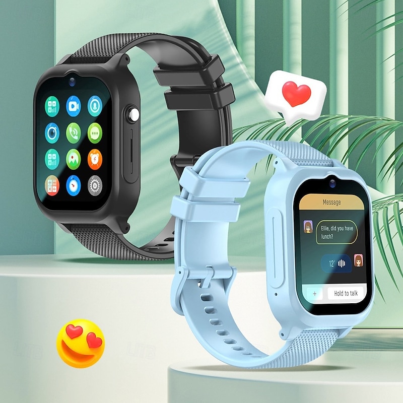 K26 4G Kids Smart Watch  Kids Smartwatch Phone Watch SIM Card Alarm Clock Photo SOS GPS Location Tracker Child Watch HD Video Chat Call Birthday Gift