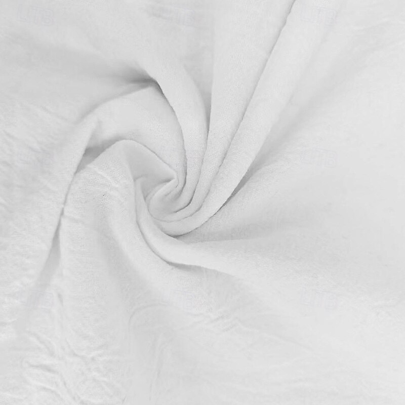 Men's Shirt Linen Shirt Summer Shirt Beach Wear Button Up Shirt Solid Color Vacation Street Black White Navy Blue Sky Blue Short Sleeves Hooded Summer Spring Clothing Apparel Patchwork4