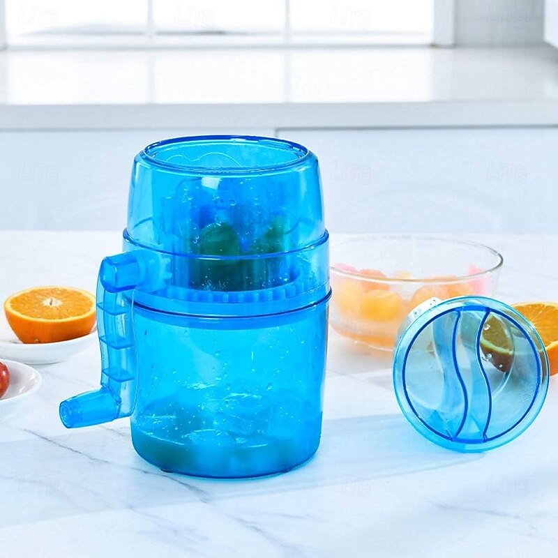 Ice Shaver and Snow Cone Machine - Premium Portable Ice Crusher and Shaved Ice Machine - BPA Free