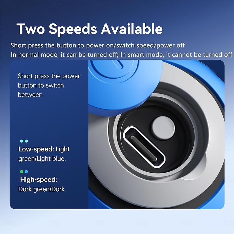 Electric Rolling Ball with Teasing Tail for Cats, Smart Interactive Cat Toy Ball, Automatic Moving Ball with Tail, Two-Speed Adjustment, Fun Indoor Play for Kittens and Cats2