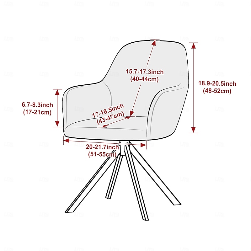 Jacquard ArmChair Cover Slipcover for Arm Chairs Elastic and Soft Arm Chair Cover3