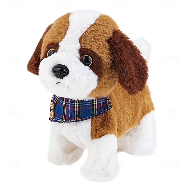 Children's Electric Leash Dog Can Bark And Walk Detachable And Washable Simulation Plush Teddy Pet Cat Little Girl Toy4