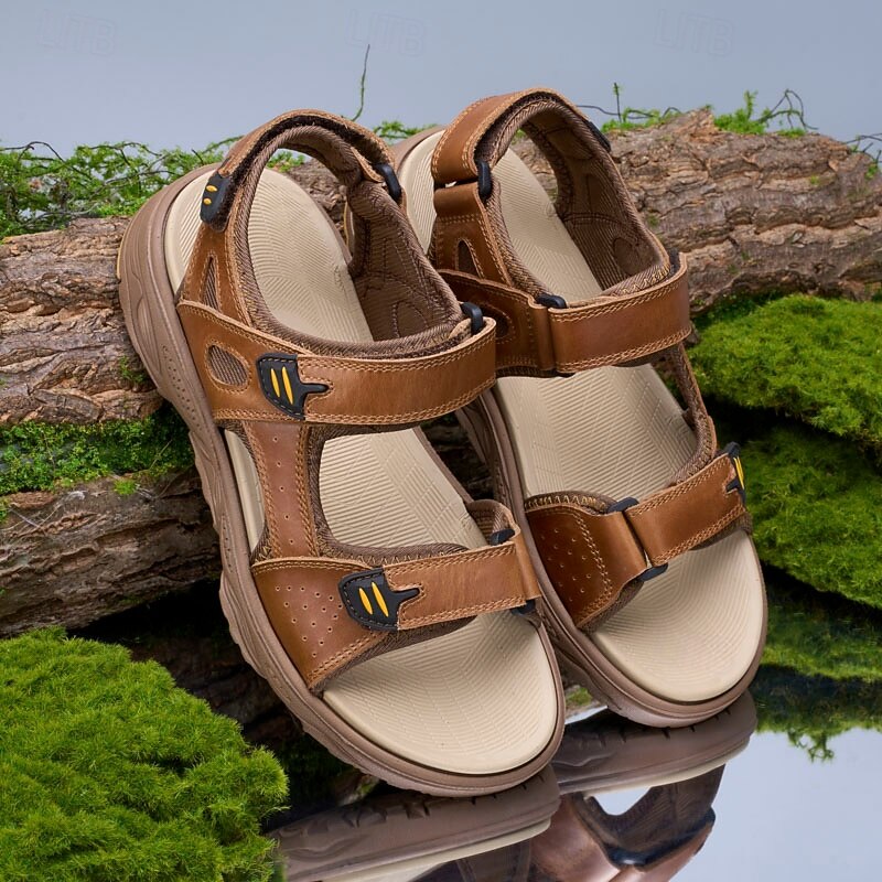 Men's Sporty Sandals with Velcro Straps and Sturdy Sole – Versatile Footwear for Sports, Outdoor Wear and Travel2