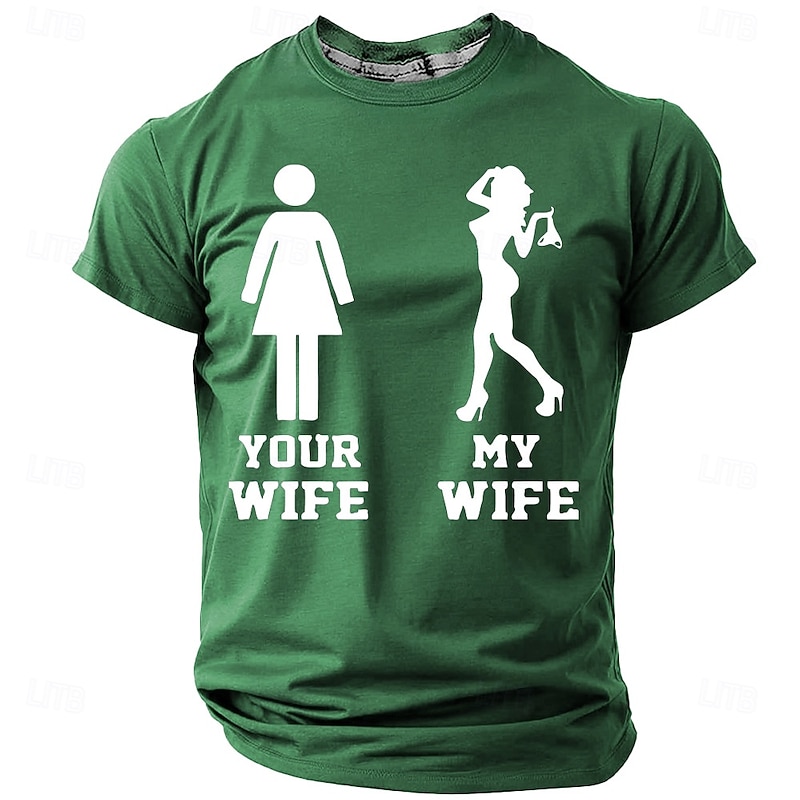 Men's Funny Graphic T-Shirt - 