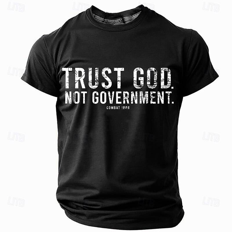 Patriotic T Shirts For Men American US Flag T Shirt Short Sleeve T shirt 3D Print Crew Neck Shirt Fashion Daily Basic Street Casual Daily Black Blue Green Summer Spring All Seasons Clothing4