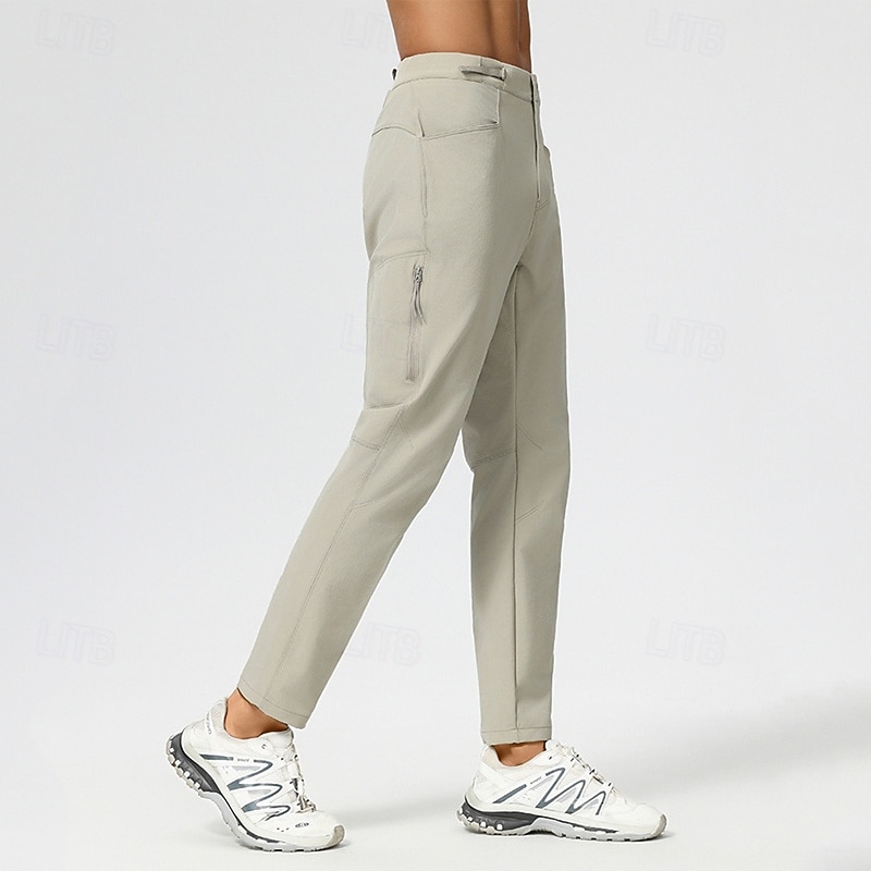 Men's Hiking Pants Trousers Softshell Pants Military Outdoor Regular Fit Waterproof Quick Dry Breathable Pants / Trousers Black Navy Blue Hunting Climbing Camping / Hiking / Caving M L XL XXL XXXL3