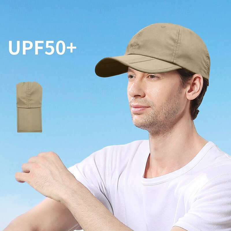Folding Sun Hat Sun Protection Fishing Hat Men's Women's Outdoor Sunshade