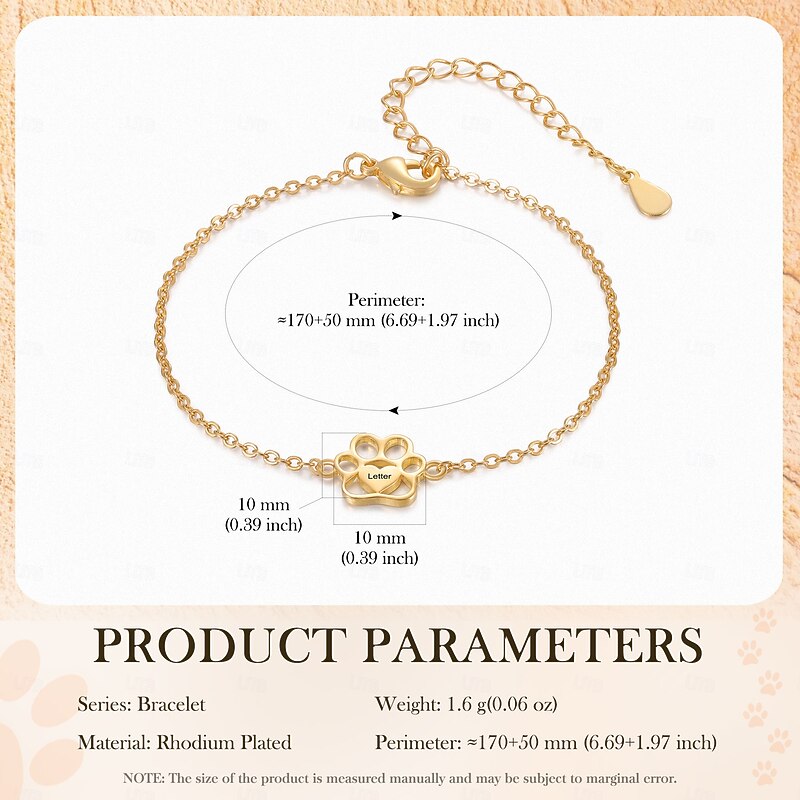 Personalized Initial Letter Claw Bracelet - Custom Gift for Mom, Wife, Girlfriend, or Best Friend, Perfect for Mother's Day, Valentine's Day, Anniversary, and Birthday, A Timeless Symbol of Love4