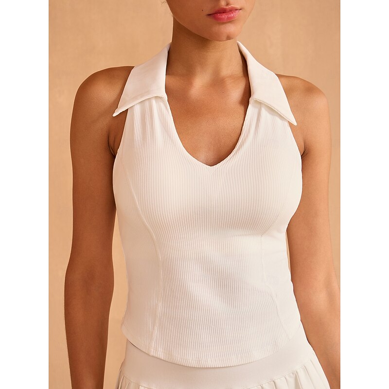 Women's Tank Top for Pickleball Tennis Sport Bra with Removable Cup3