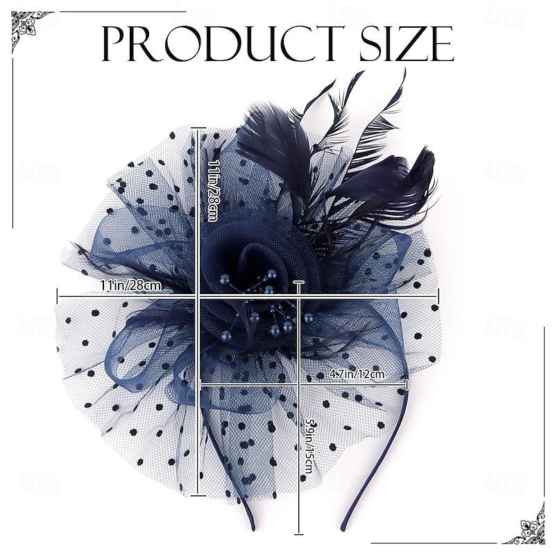 Fascinators Hats for Women Tea Party Hats for Women, Kentucky Derby Hats for Women Church Hats for Women Fancy Dress Party3