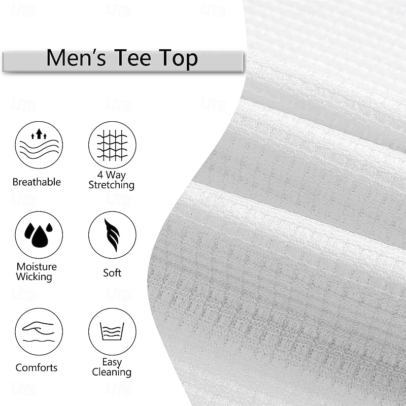 Men's Waffle Polo Shirts Golf Shirt Street Casual Lapel Long Sleeve Basic Modern Plain Textured Buttons Spring Fall All Seasons Regular Fit White Black Yellow Light Blue Burgundy Gray Waffle Polo3
