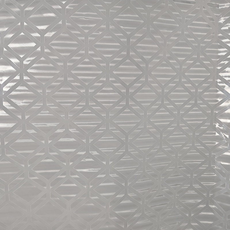 EVA Bathroom Shower Curtain Liner with Hooks, 180cm*180cm(70"*70")3D Frosted Heavy Duty Waterproof Shower Curtain Liner Thick Plastic3