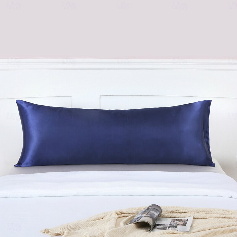 Pure Silk Satin Pillowcase Double Pillowcase Body Size3