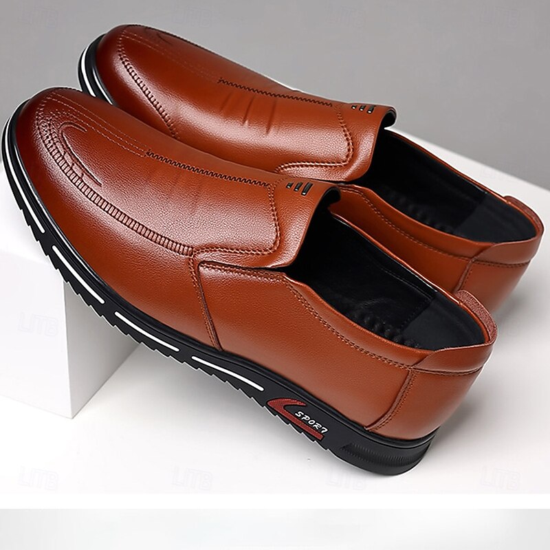 Men's Brown Slip-On Casual Shoes – Comfortable and Stylish Loafers for Everyday Wear and Casual Outings4
