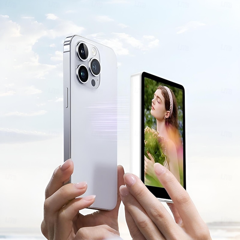 Magnetic Wireless Selfie Monitor Screen for Rear Camera Real Time Display with Remote Control for Vlogging and Live Streaming