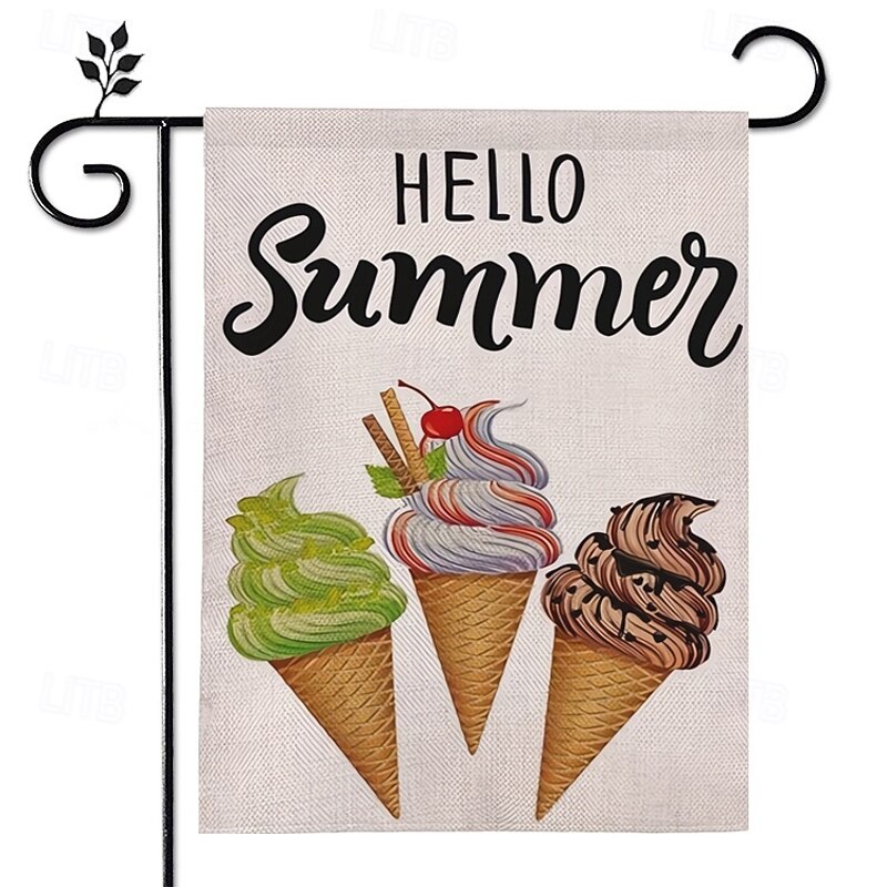 Flag 12 x 18 Inch Yard Flags, Summer Small Garden Flags for Outside, Outdoor Flags, Holiday Garden Flags4