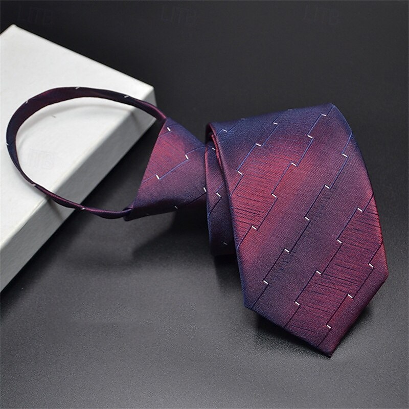 Men's Neckties Modern Contemporary Classic Jacquard Geometic Wedding Party Daily Wear4
