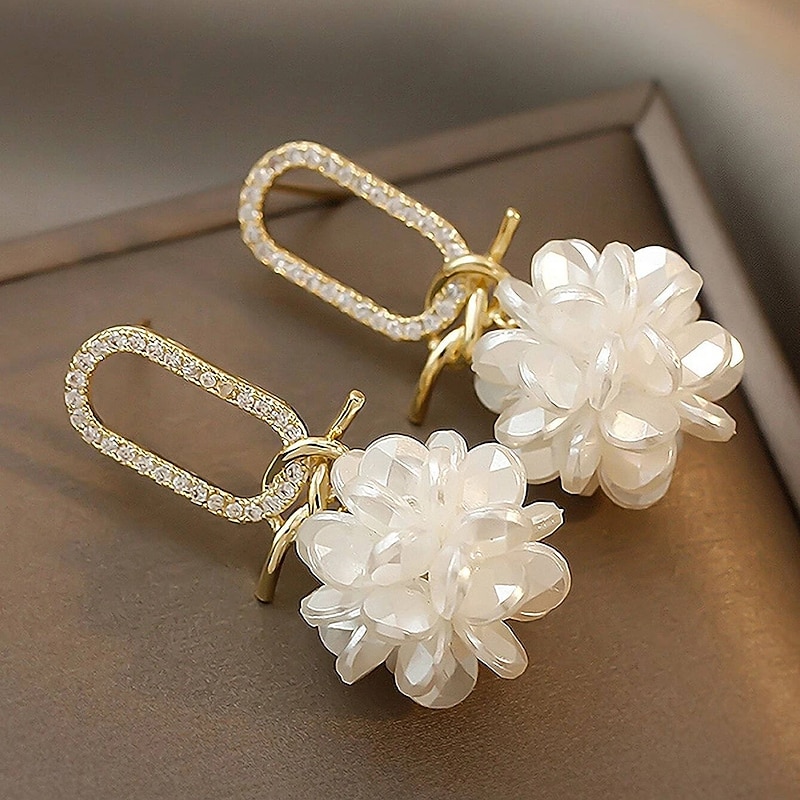 Women's Drop Earrings Classic Joy S925 Sterling Silver Earrings Jewelry Gold For Wedding Valentine's Day Prom Festival3