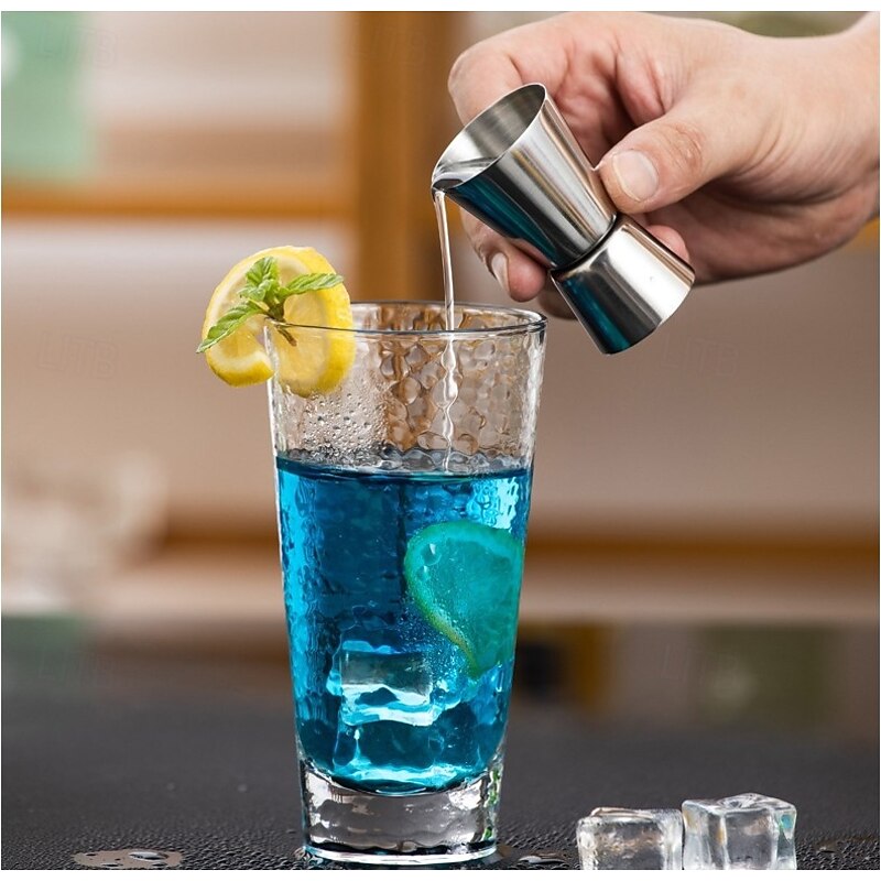 750ml Cocktail Shaker Set - Martini Shaker w Built-in Drink Shaker Strainer, Muddler, Jigger, Mixing Spoon, Recipe Book for Bartending - Bar Shaker/Alcohol Shaker4