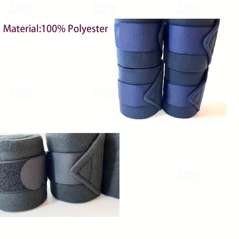 4-Pack Premium Polyester Horse Leg Bag - Suitable for Sports Gear and Equipment3