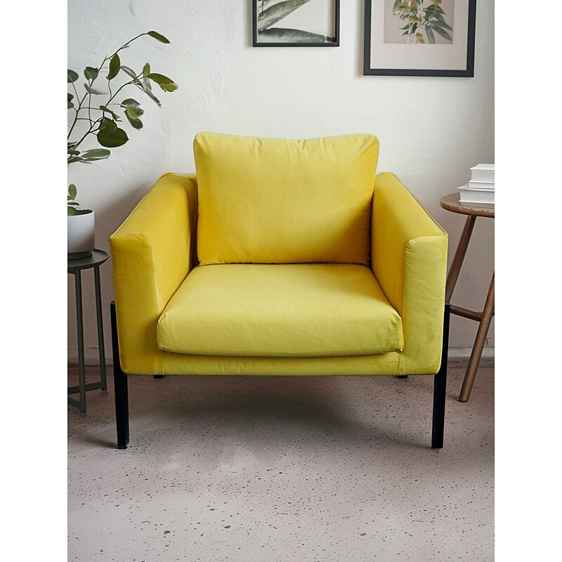 Sofa Cover Armchair CoverSolid Color Quilted Velvet Slipcovers KOARPcoverLITB PRIME cover3