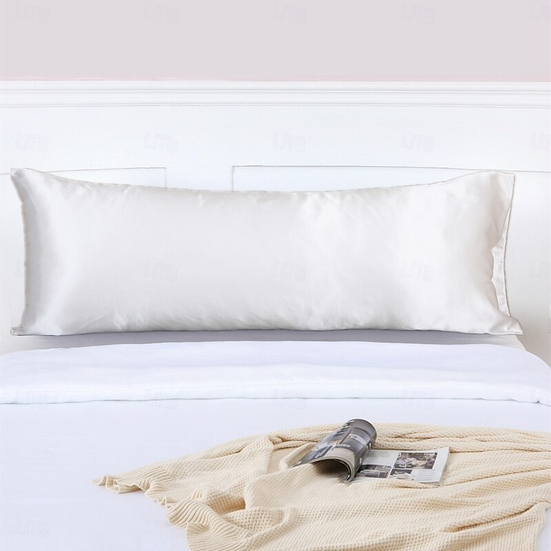 Pure Silk Satin Pillowcase Double Pillowcase Body Size4