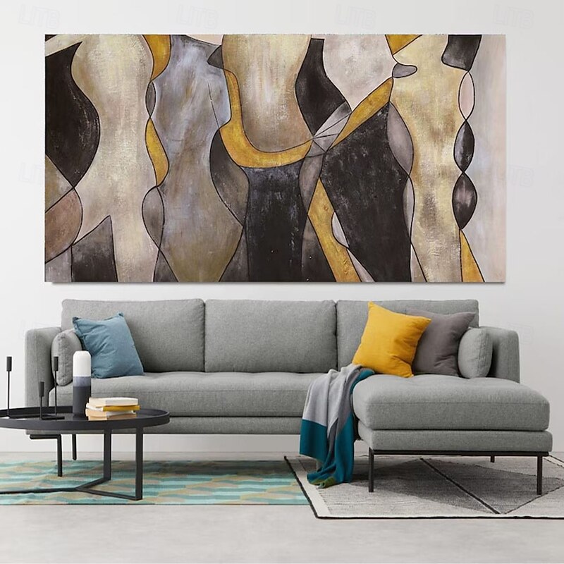 firgure oil painting handmade Acrylic Oli Painting Large Picture Canvas Art Oversize Handpainted  Acrylic oil Painting Canvas Abstract lover oil paintings4