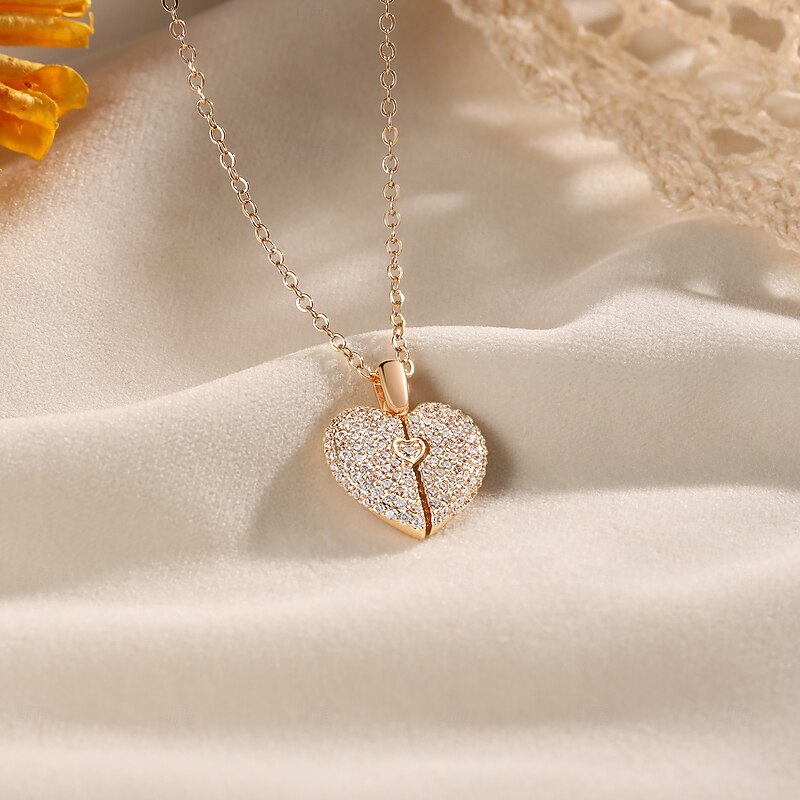 Personalized Heart Necklace with Custom Photo, Gift for Mom Wife Girlfriend, Mother's Day Valentine's Birthday Anniversary Engraved Keepsake Jewelry4