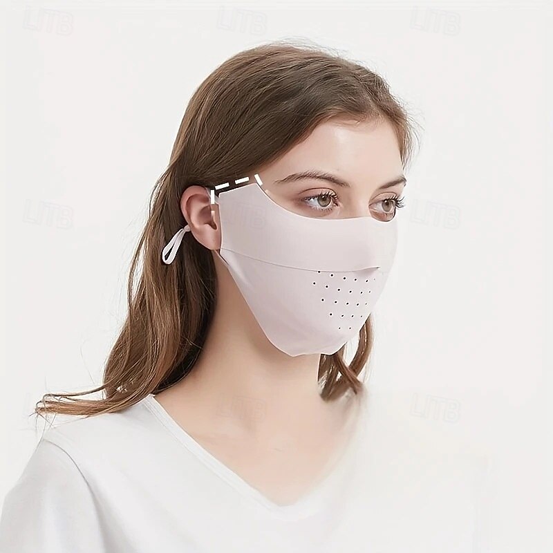 Sunscreen Mask Women's Eye Protection Breathable Seamless Cool Outdoor Anti-ultraviolet Summer Sunshade Mask