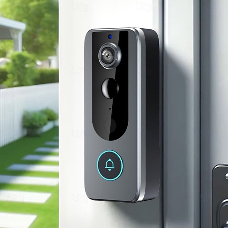 M20 Wireless Video Doorphone 1080P HD One to One Intercom Dingdong Doorbell with APP Control 2.4GHz No Screen