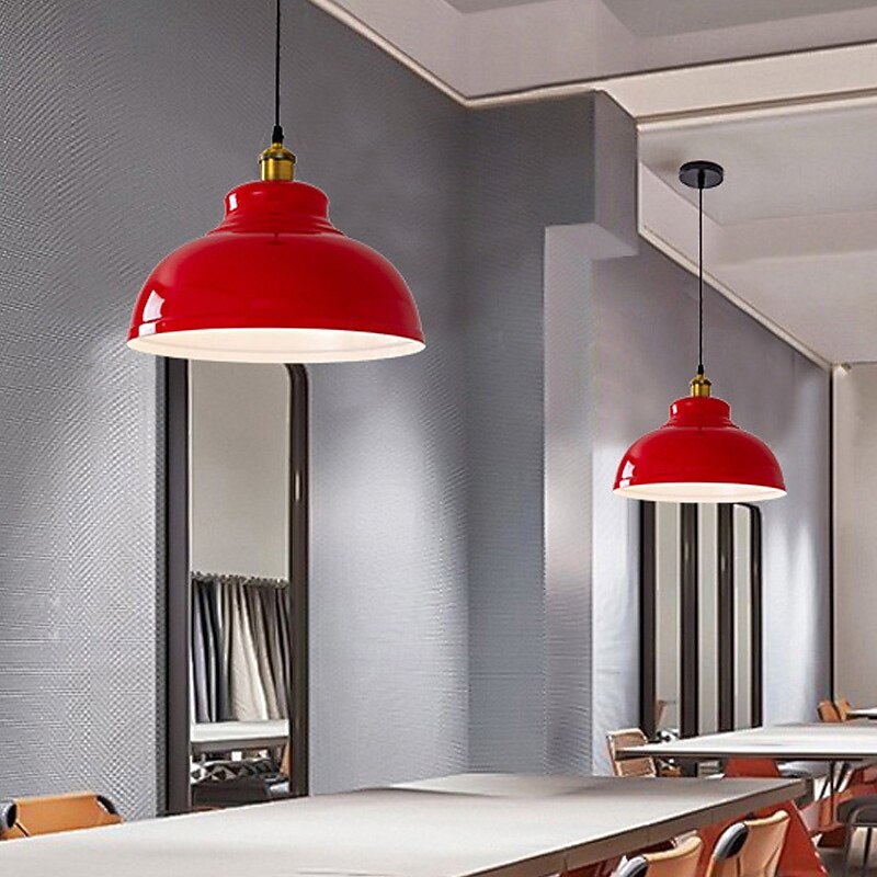 LED Pendant Light Modern Farmhouse Cord Adjustable Pendant Lamps Kitchen Island Lighting for Dining Room Bedroom Hallway Over Sink(Bulb Included)